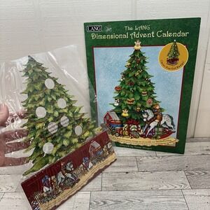 Lang 3D Advent Calendar - Susan Winget Artwork - Christmas - Paper Ornament 2009